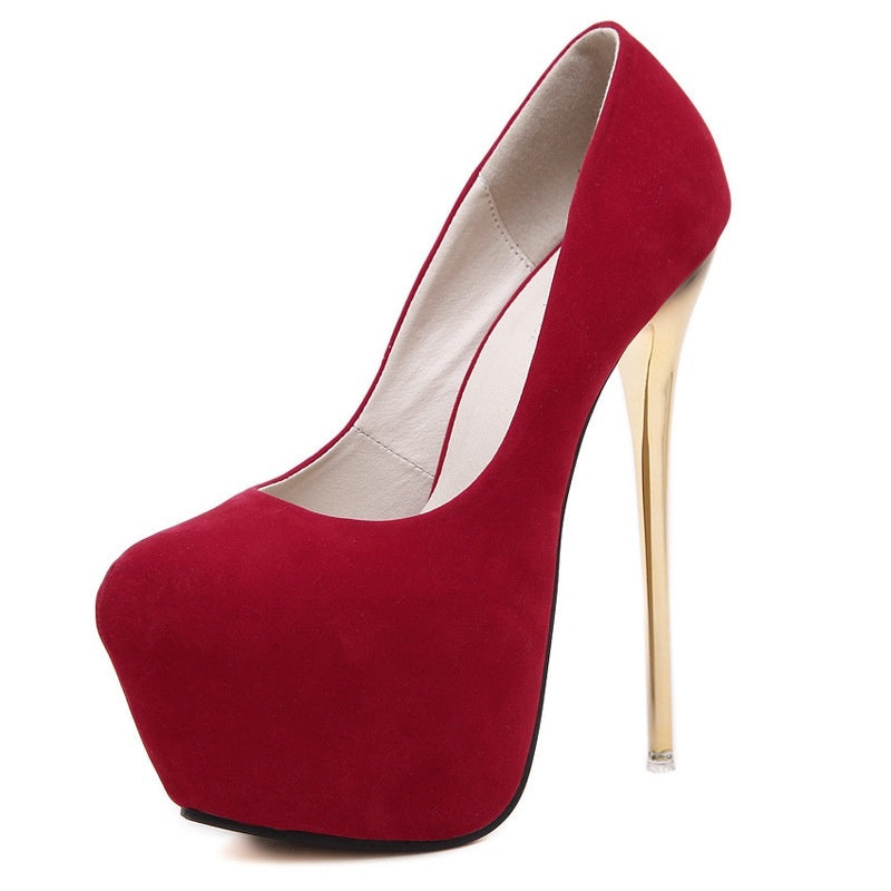 Nightclub Women Shoes 16cm Platform Pumps Stiletto Heel