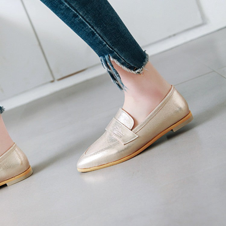 Woman Pointed Toe Pumps Flats Shoes