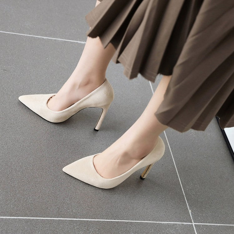 Woman Pointed Dress Shoes High Heel Pumps