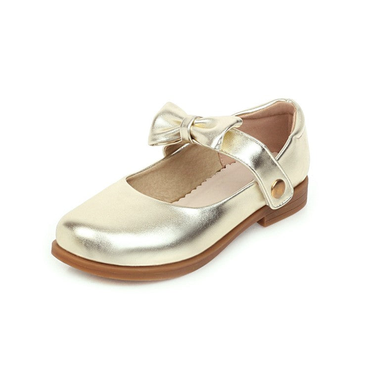 Woman Bow Flats Mary Jane Shoes