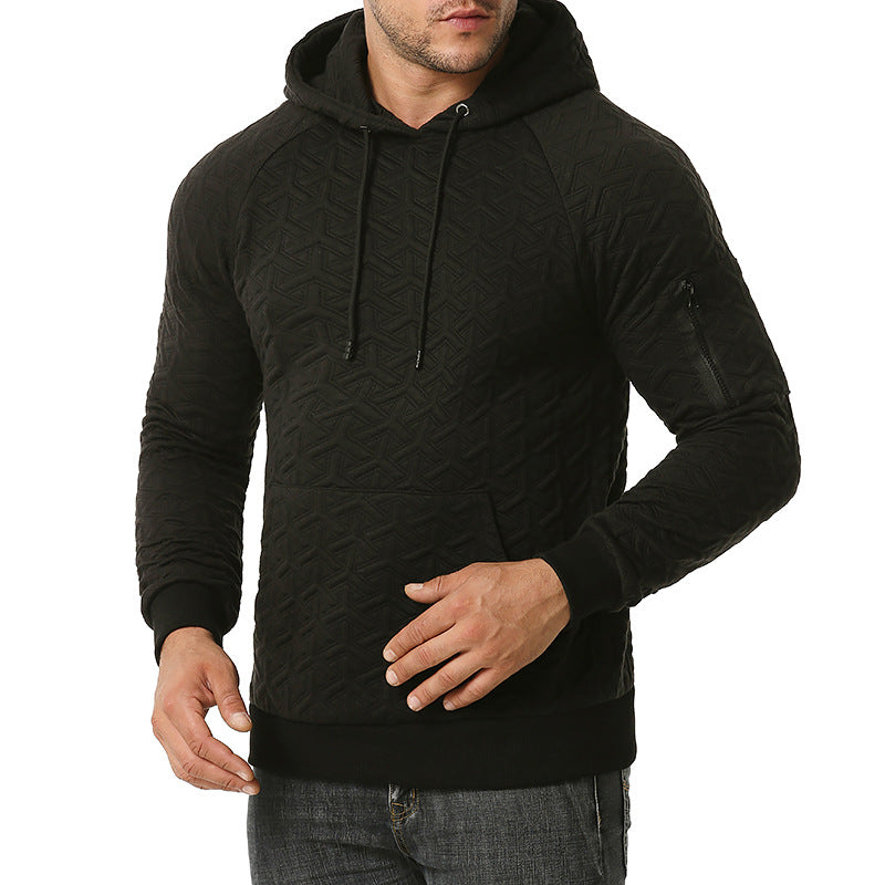 Men's Cotton Sports Casual Hooded Sweater Blazer Hoodies