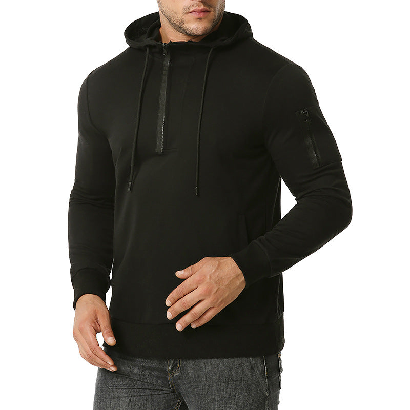 Men's Out Door Sports Casual Hooded Sweater Blazer Hoodies