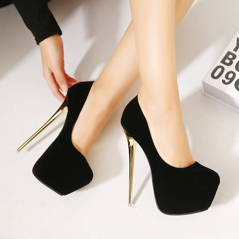 Nightclub Women Shoes 16cm Platform Pumps Stiletto Heel