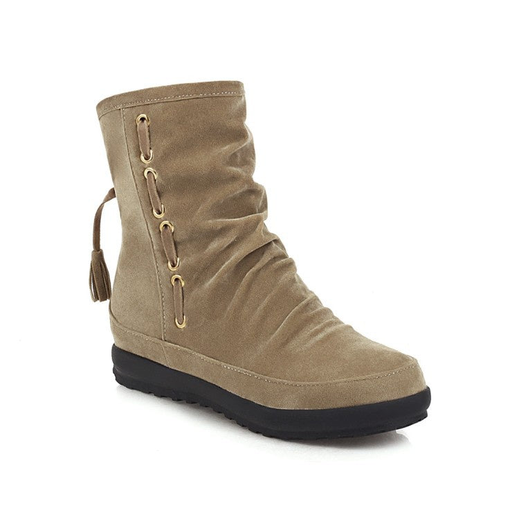 Women's Wedges Heeled Ankle Boots