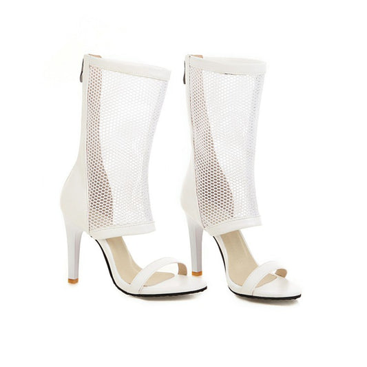 Woman Hollow Out High Heels Sandals