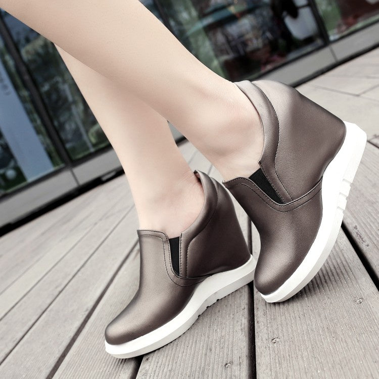 Woman High Heels Platform Wedges Shoes