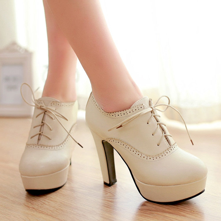 Woman Platform High Heels Shoes
