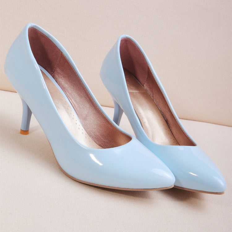 Woman Pointed Toe Pumps High Heels